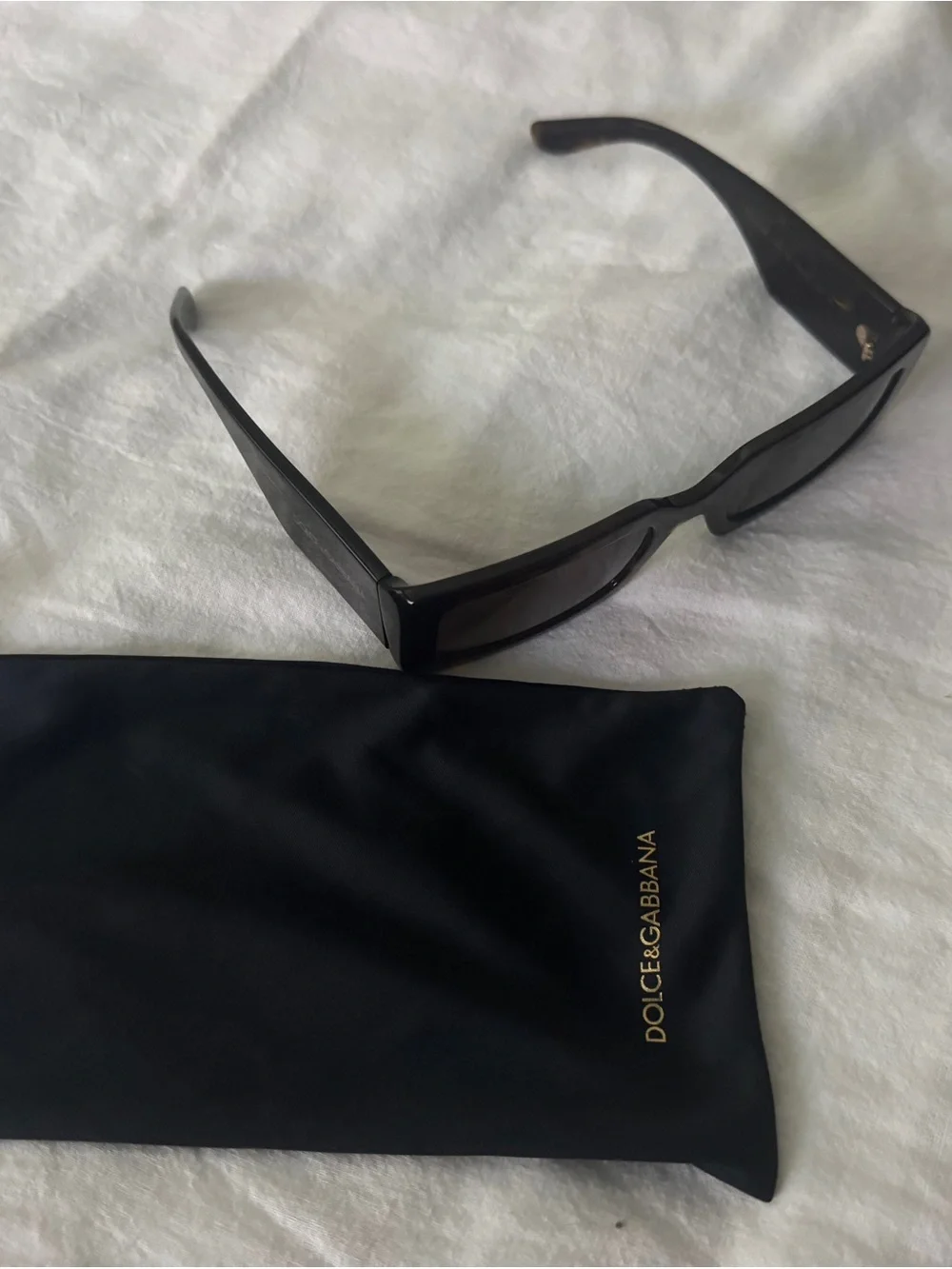 Dolce & Gabbana Havana Brown Square Sunglasses Made in Italy